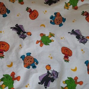 Sesame Street Halloween Crib Sheet